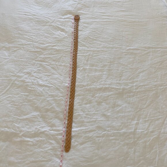 J.Crew Factory Braided leather belt size XS/S - Picture 5 of 10